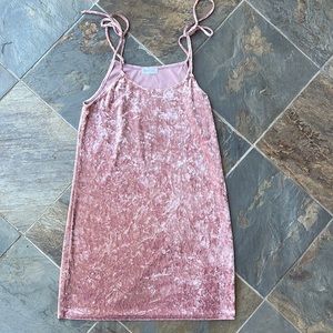 Full Tilt Velour Sundress